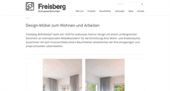 Desktop Screenshot of freisberg-wohnbedarf.de